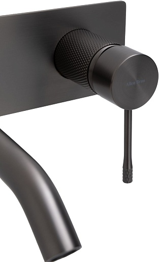 Allen Brau Смеситель для раковины Priority 4.0 5.31D03-MG (с внутренней частью) графит браш – картинка-7